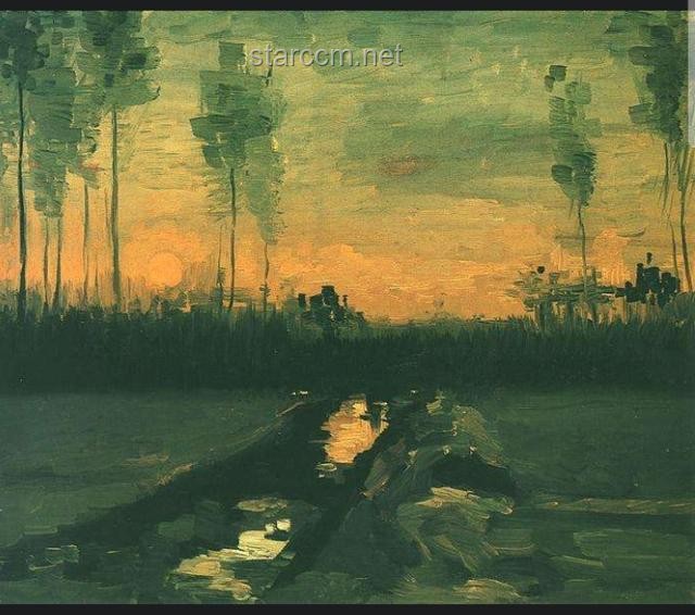 **梵高的画与同时期画家作品对比分析：独特魅力何在？**